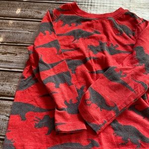 Toddlers Red and Black Shirt